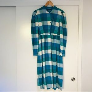 Vintage KATHRYN CONOVER ORIGINAL Striped‎ Dress